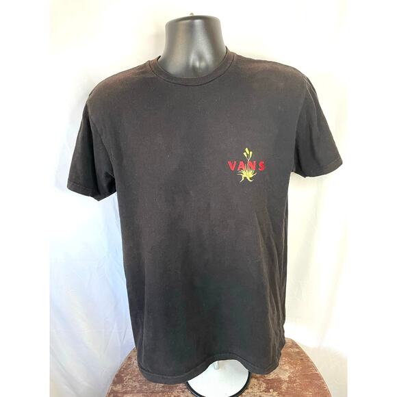 Vans Snake Graphic Off The Wall T-Shirt Black M - Picture 2 of 7